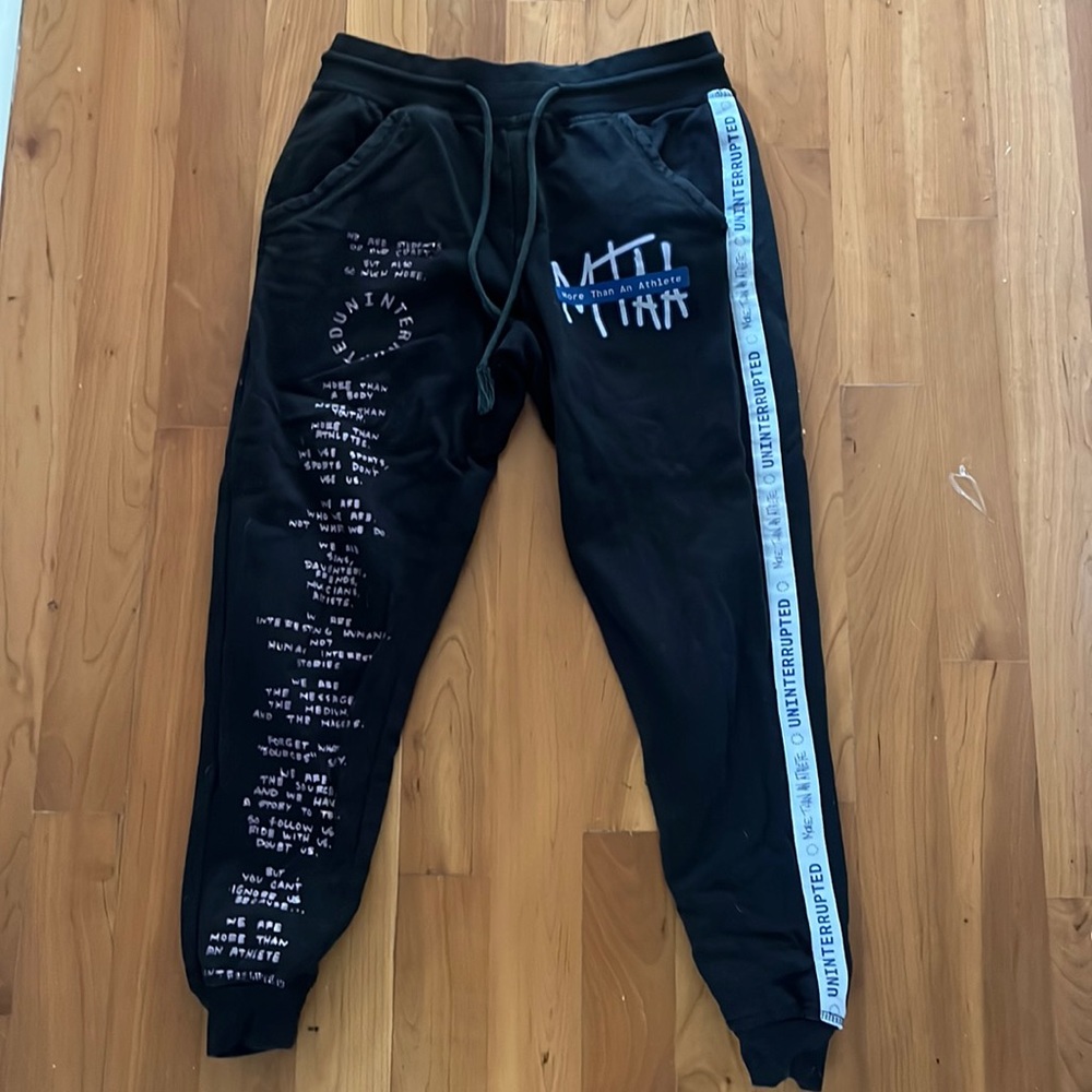 Uninterrupted More Than an Athlete Jogger sweatpants.